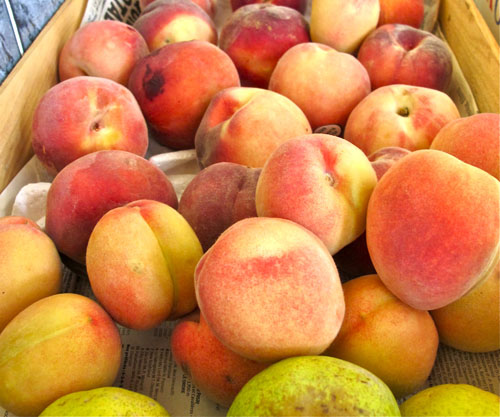 tours france summer peaches