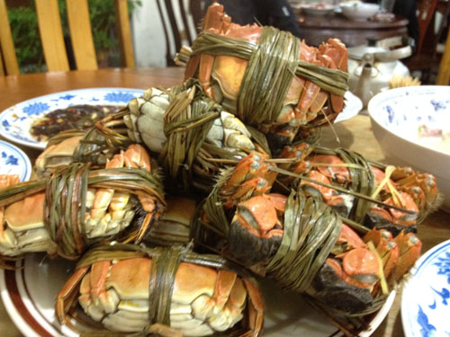 hairy crabs season shanghai
