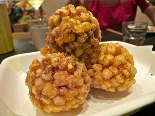 yardbird hk corn fritters