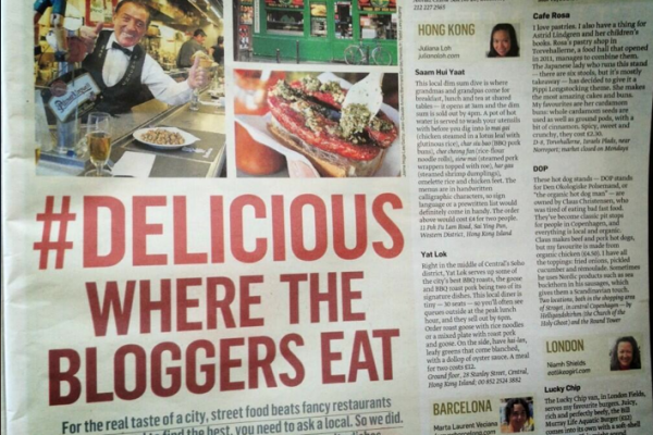 Hong Kong Feature: UK Sunday Times Travel